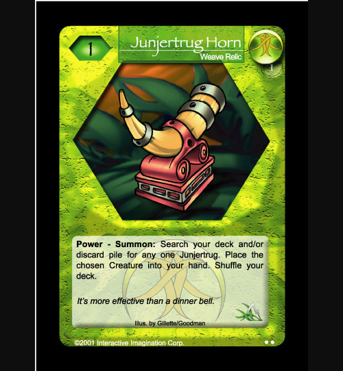 Junjertrug Horn